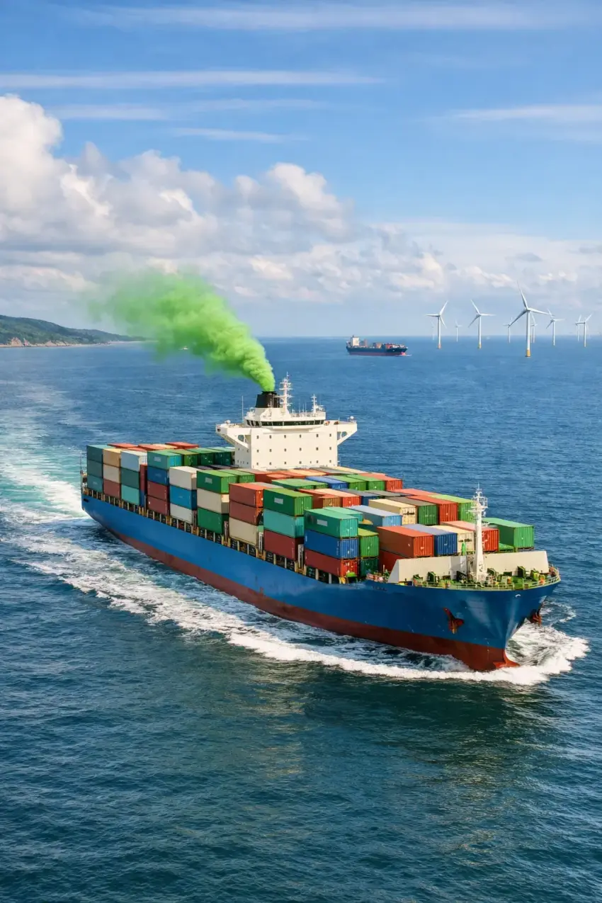 Shipping Lines Trial Green Fuel Blends on Short International Routes