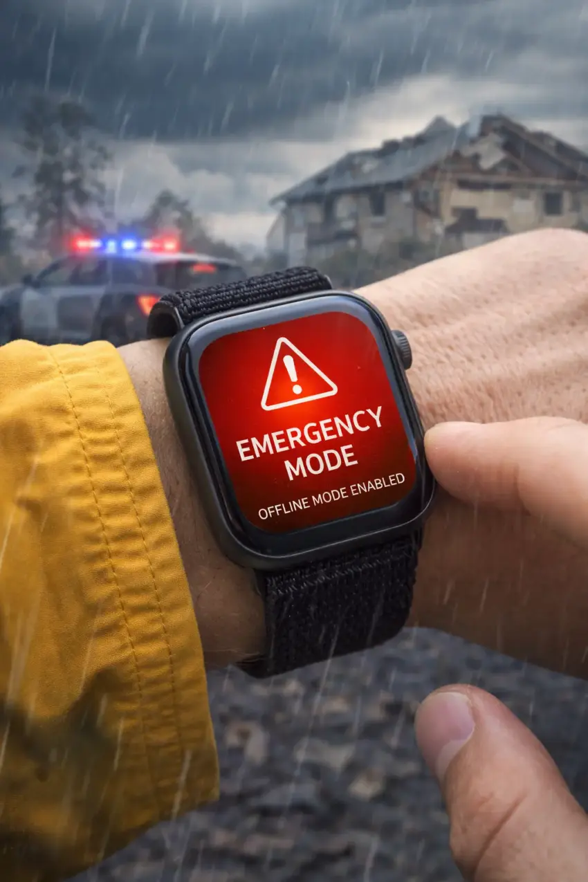 Wearable Makers Add Offline Emergency Mode for Extreme Weather Events