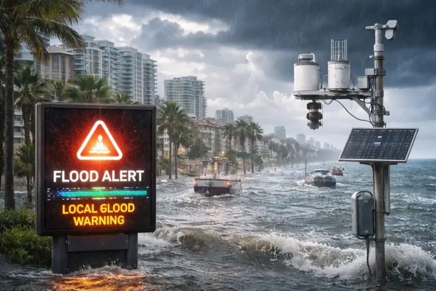 Coastal Cities Test Flood Alerts Powered by Neighborhood Sensors