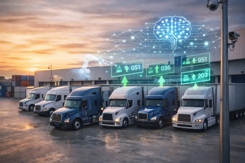 Major Logistics Hubs Deploy AI Scheduling to Cut Truck Idle Time